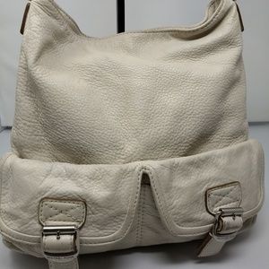 MICHAEL KORS VINTAGE IVORY SHOULDER BAG